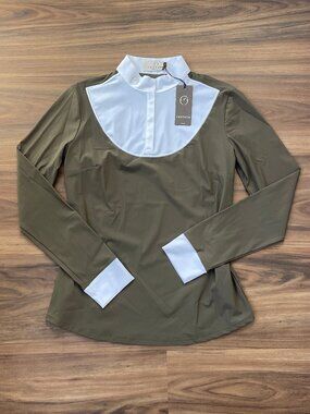 Vestrum Women's Hirakata Long Sleeve Show Shirt - Olive Green - L
